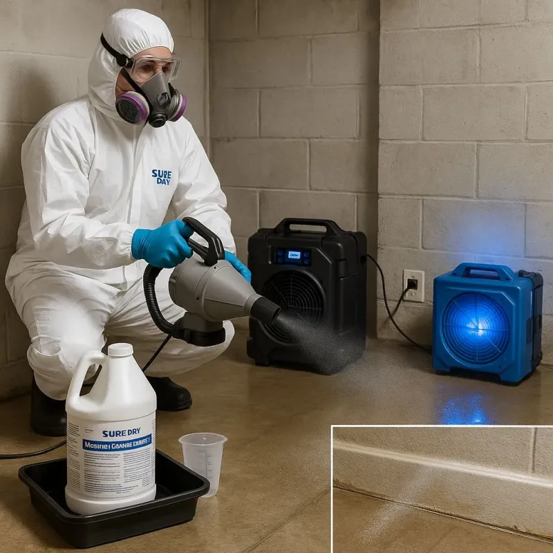 Sanitization and Odor Removal process in Lyndeborough, NH