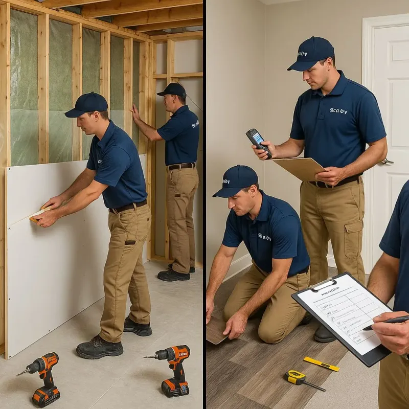 Repairs and Reconstruction process in Lyndeborough, NH